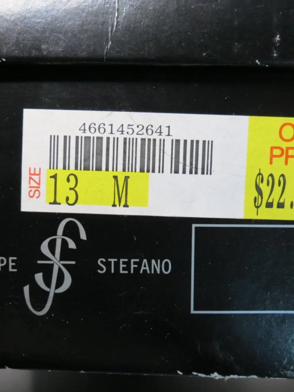 Felipe Stefano Boys Black Oxford Dress Shoes Patent Leather Size 13M